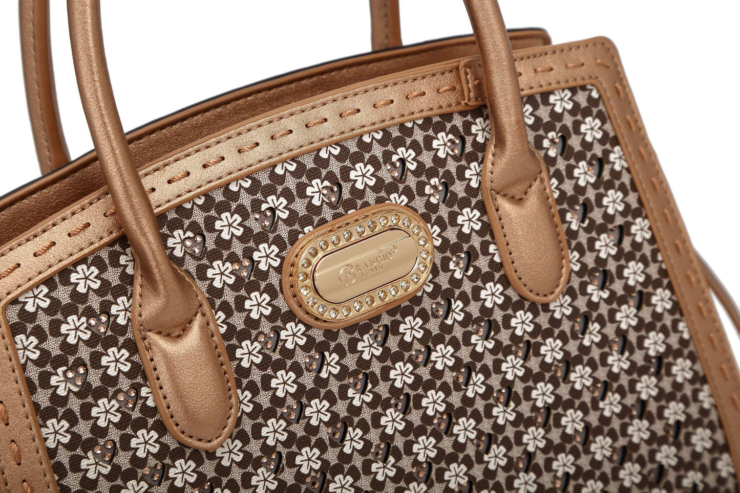 Sac à main vintage motif floral