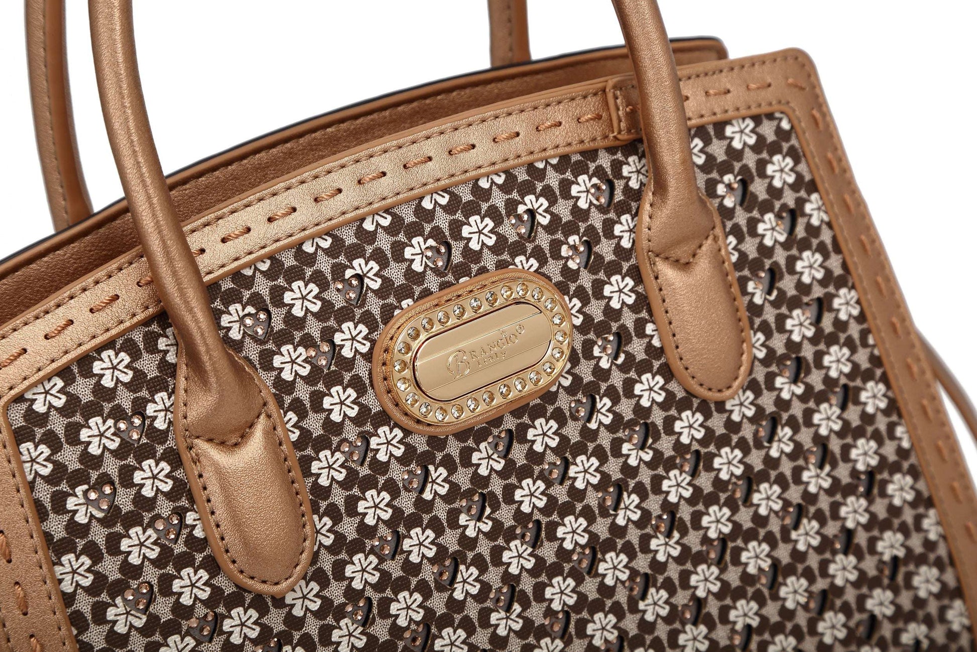 Sac à main vintage motif floral
