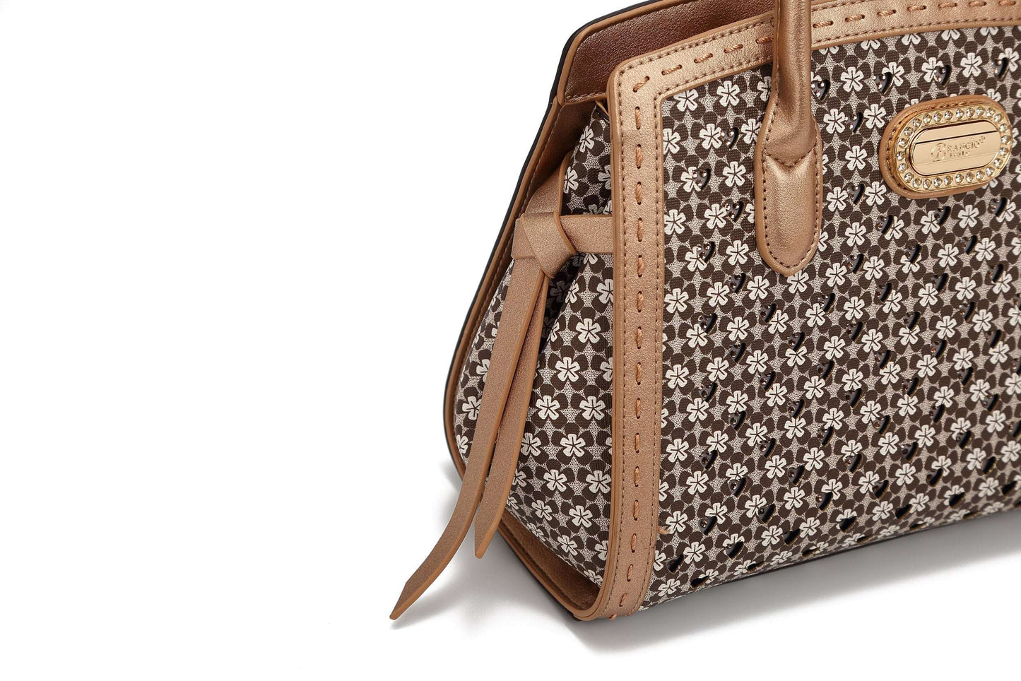 Sac à main vintage motif floral