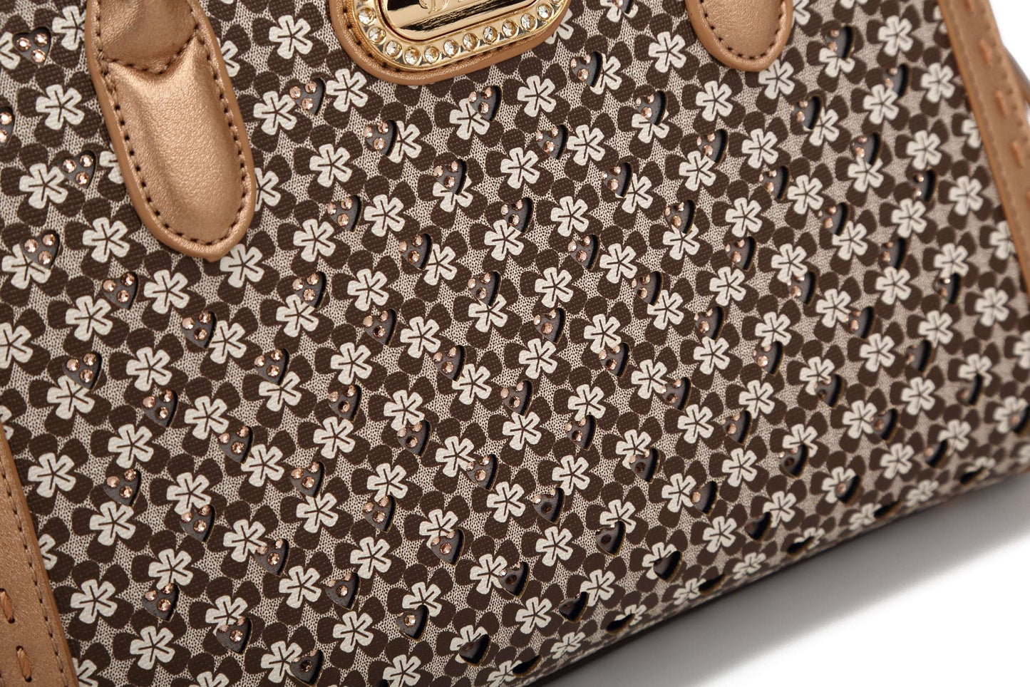 Sac à main vintage motif floral