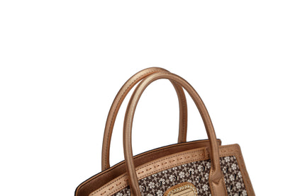 Sac à main vintage motif floral