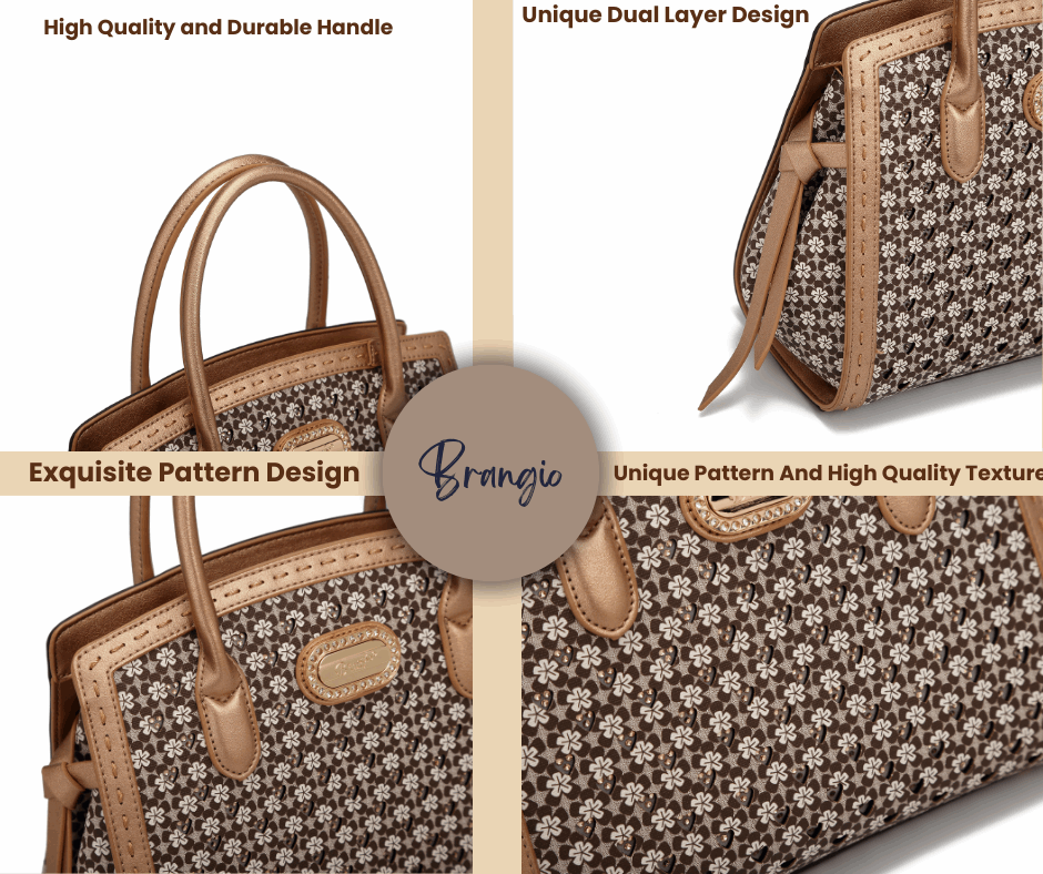 Sac à main vintage motif floral