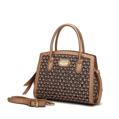 Sac à main vintage motif floral