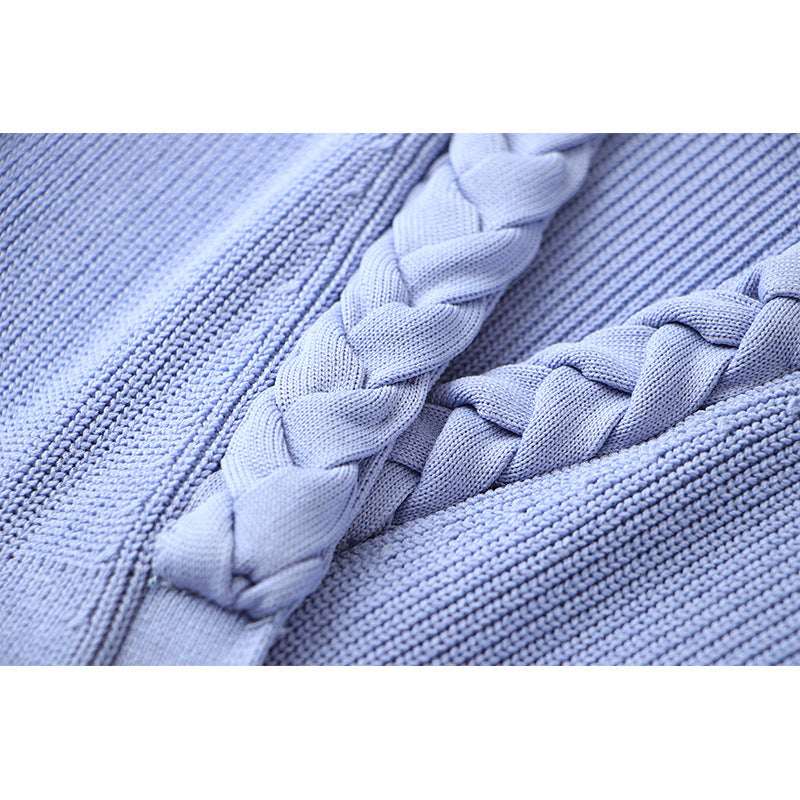 Robe tricotée rétro hepburn pour femme | bymanyc new york - MyParisMonaco