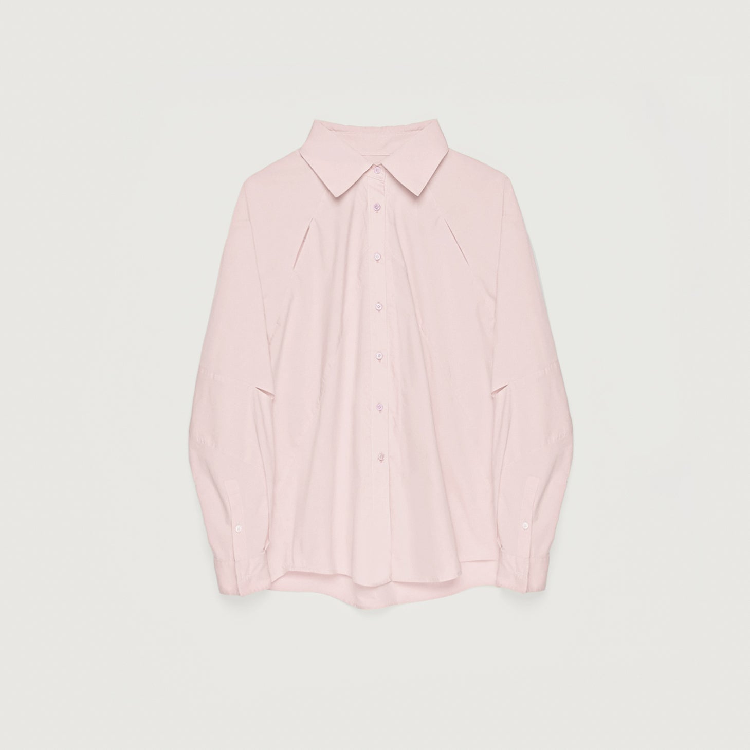 Chemise longue déstructurée en coton peigné MyParisMonaco