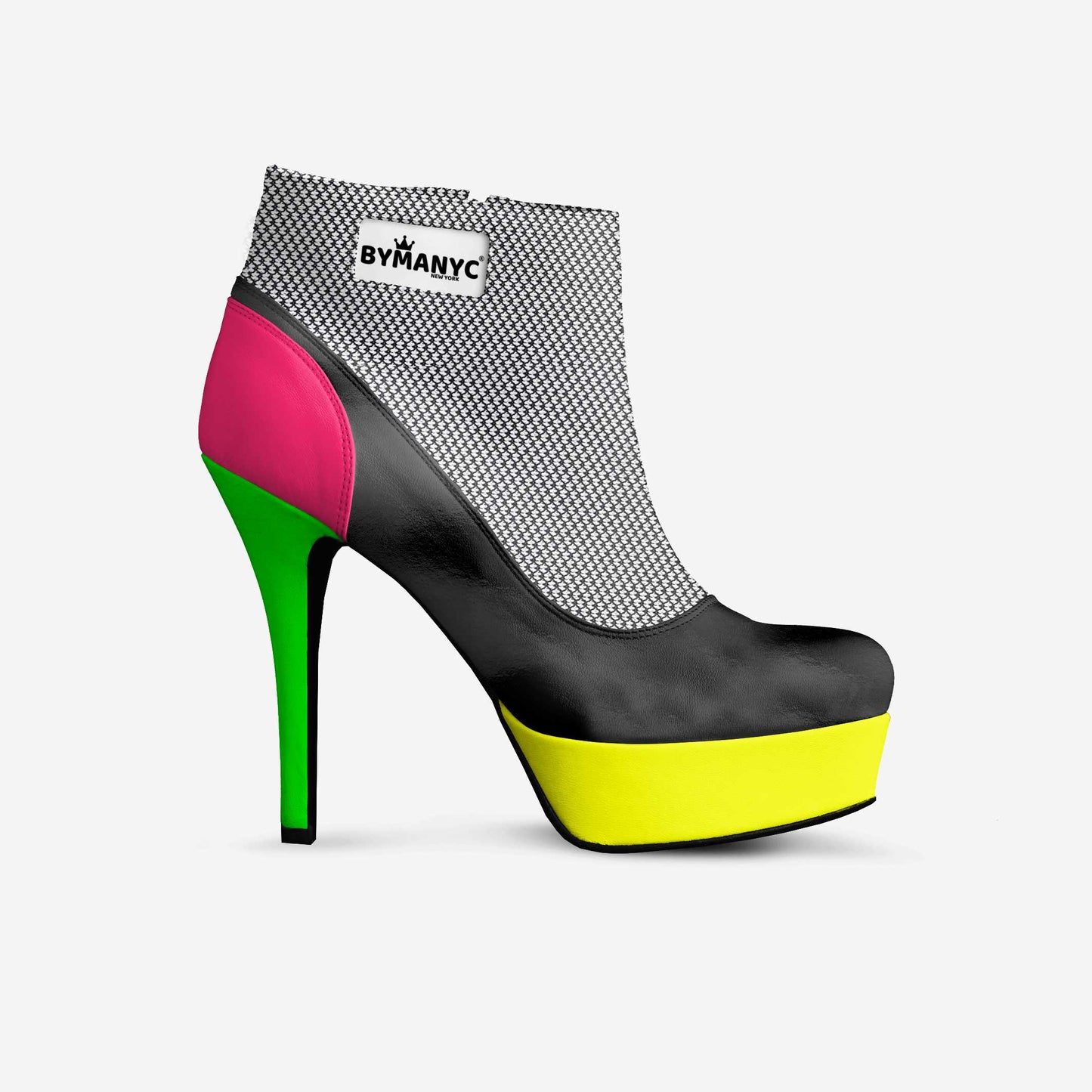 Bottines vegan plateforme noires | bymanyc® new york - MyParisMonaco