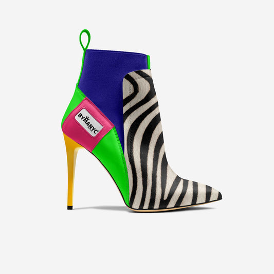 Bottines vegan talons hauts chelsea noir edge | bymanyc® new york - MyParisMonaco