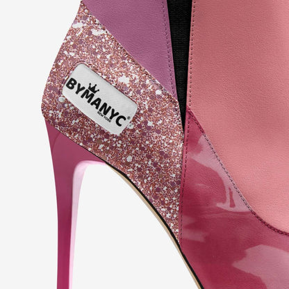 Bottines vegan talons hauts blush twist | bymanyc® new york - MyParisMonaco