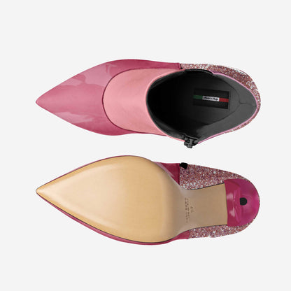 Bottines vegan talons hauts blush twist | bymanyc® new york - MyParisMonaco