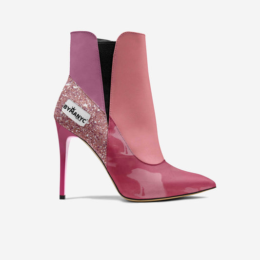 Bottines vegan talons hauts blush twist | bymanyc® new york - MyParisMonaco