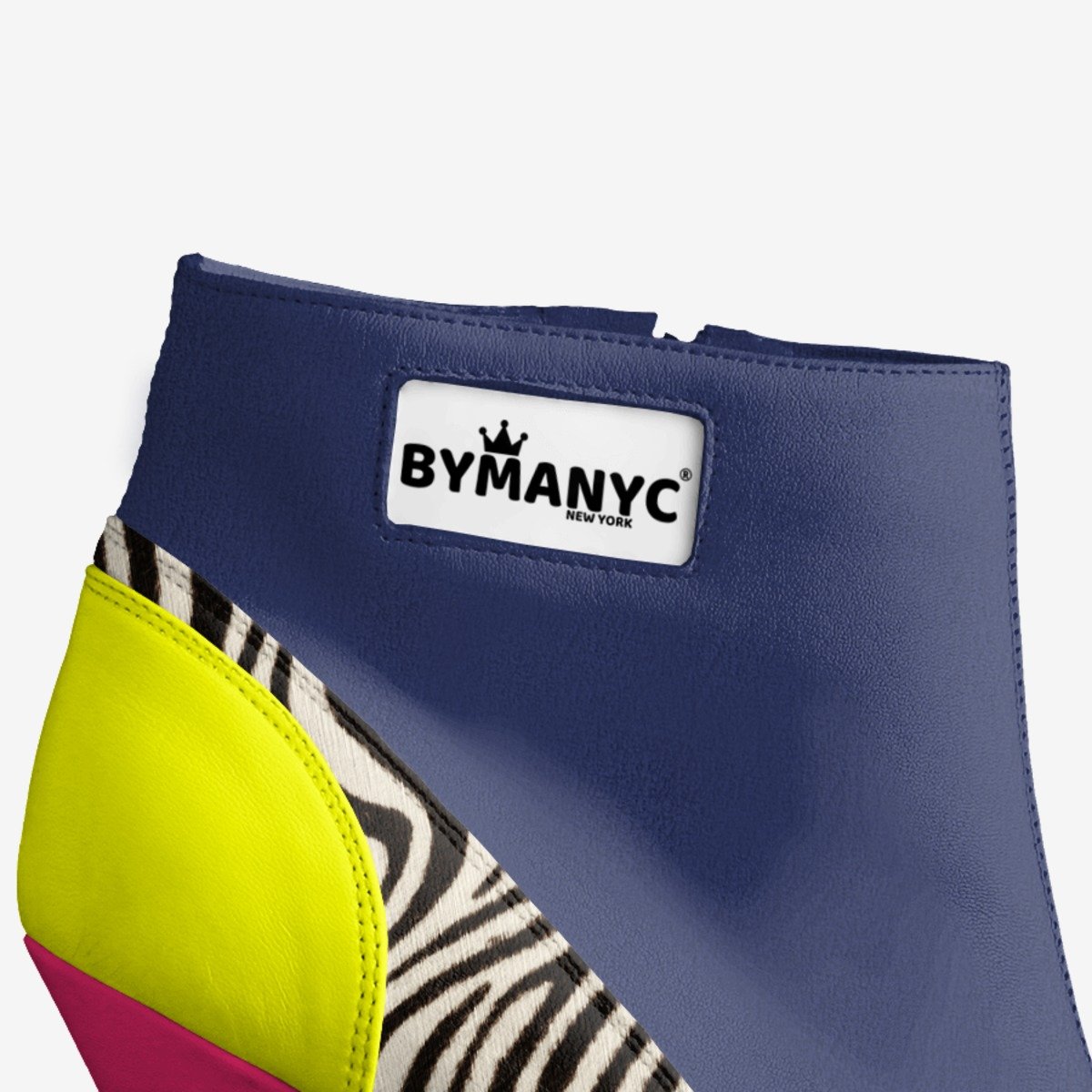 Bottines vegan plateforme noires audacieuses | bymanyc ® new york - MyParisMonaco