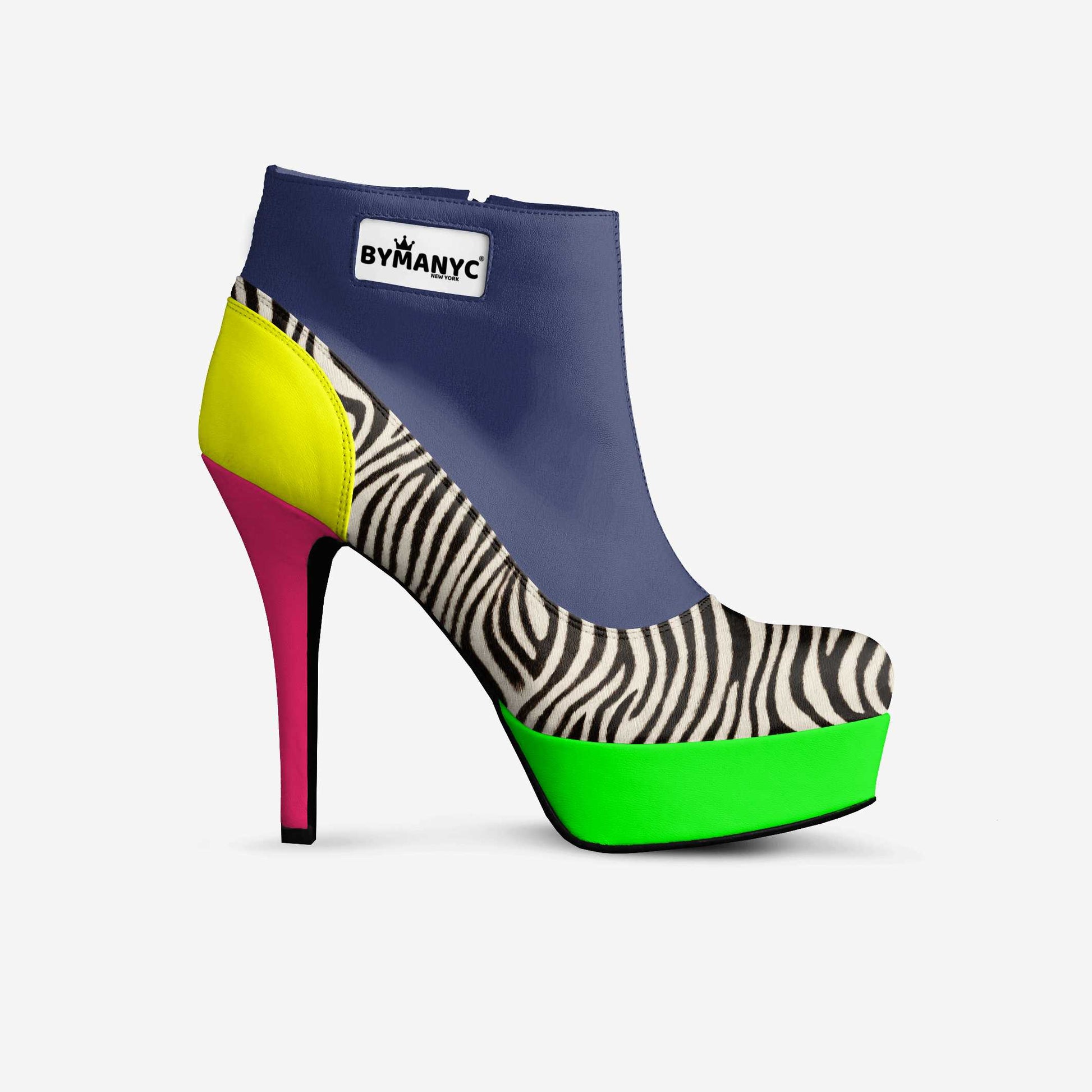 Bottines vegan plateforme noires audacieuses | bymanyc ® new york - MyParisMonaco