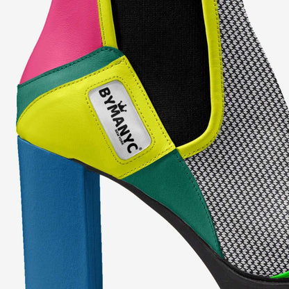 Bottines vegan urbaines à élastiques midnight black | bymanyc ® new york - MyParisMonaco