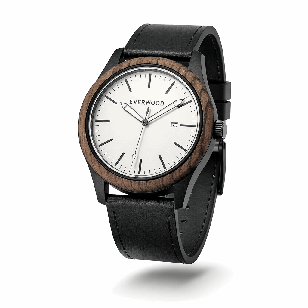 Montre inverness noyer homme