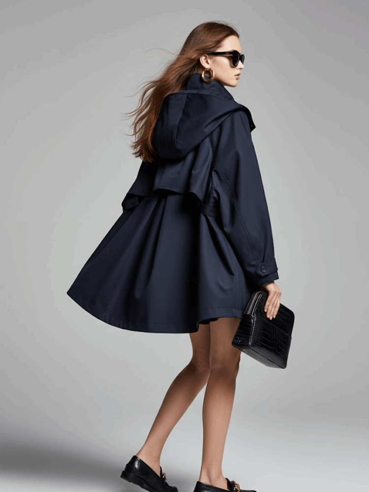 Veste cape femme tribeca éco fashion | bymanyc ® new york - MyParisMonaco