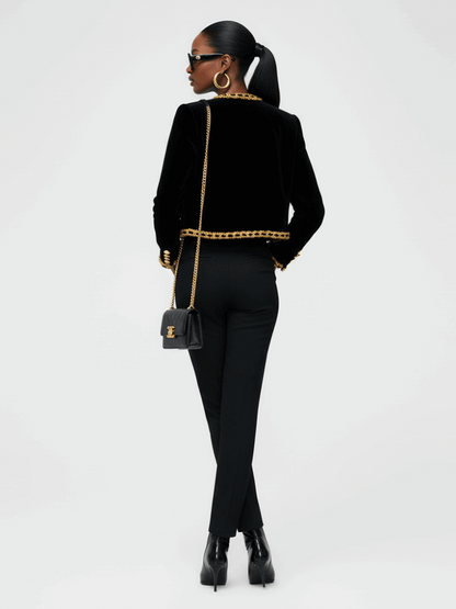 Veste velours femme gramercy éco couture | bymanyc ® new york - MyParisMonaco