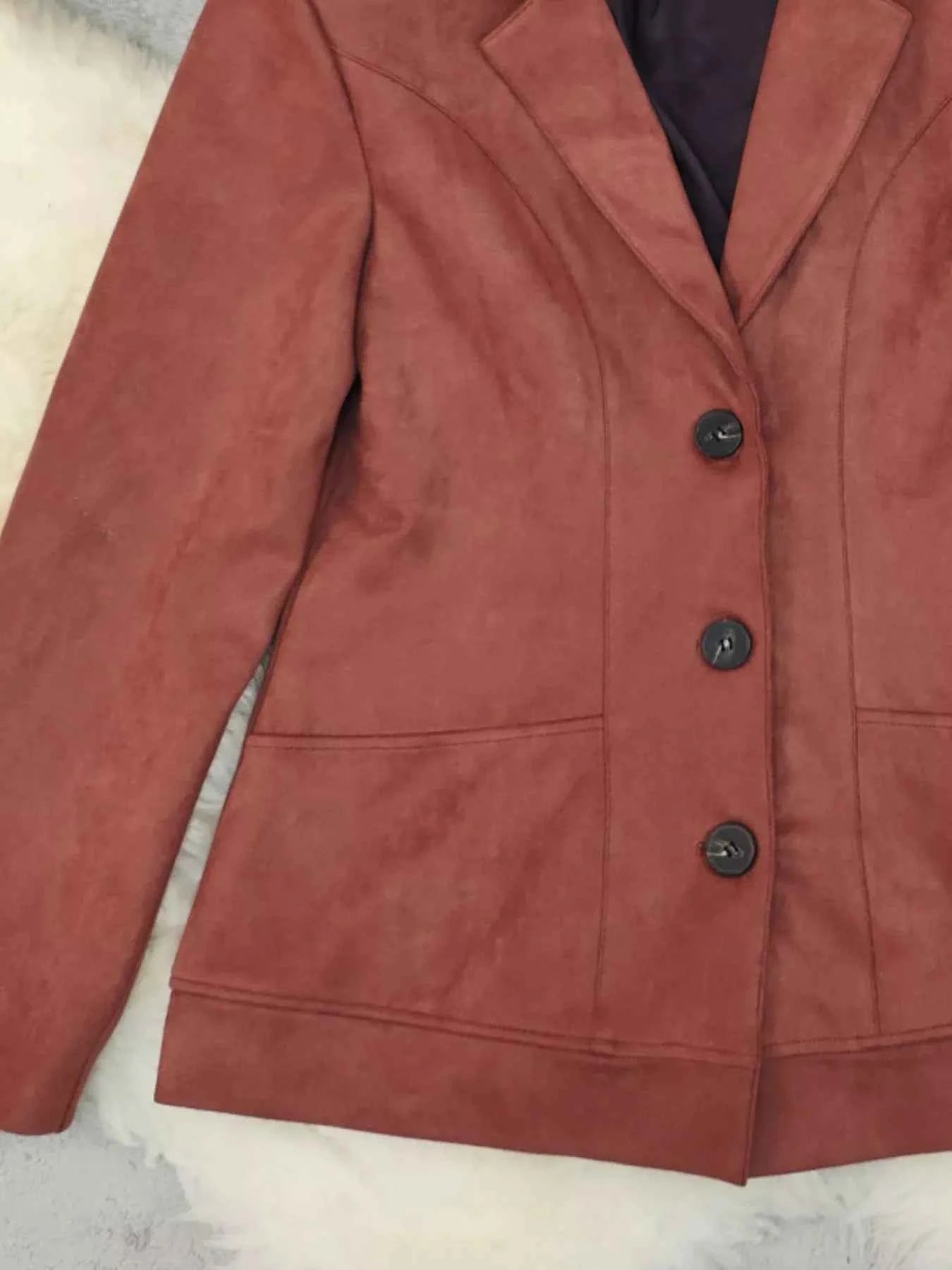 Blazer col à revers boutonné