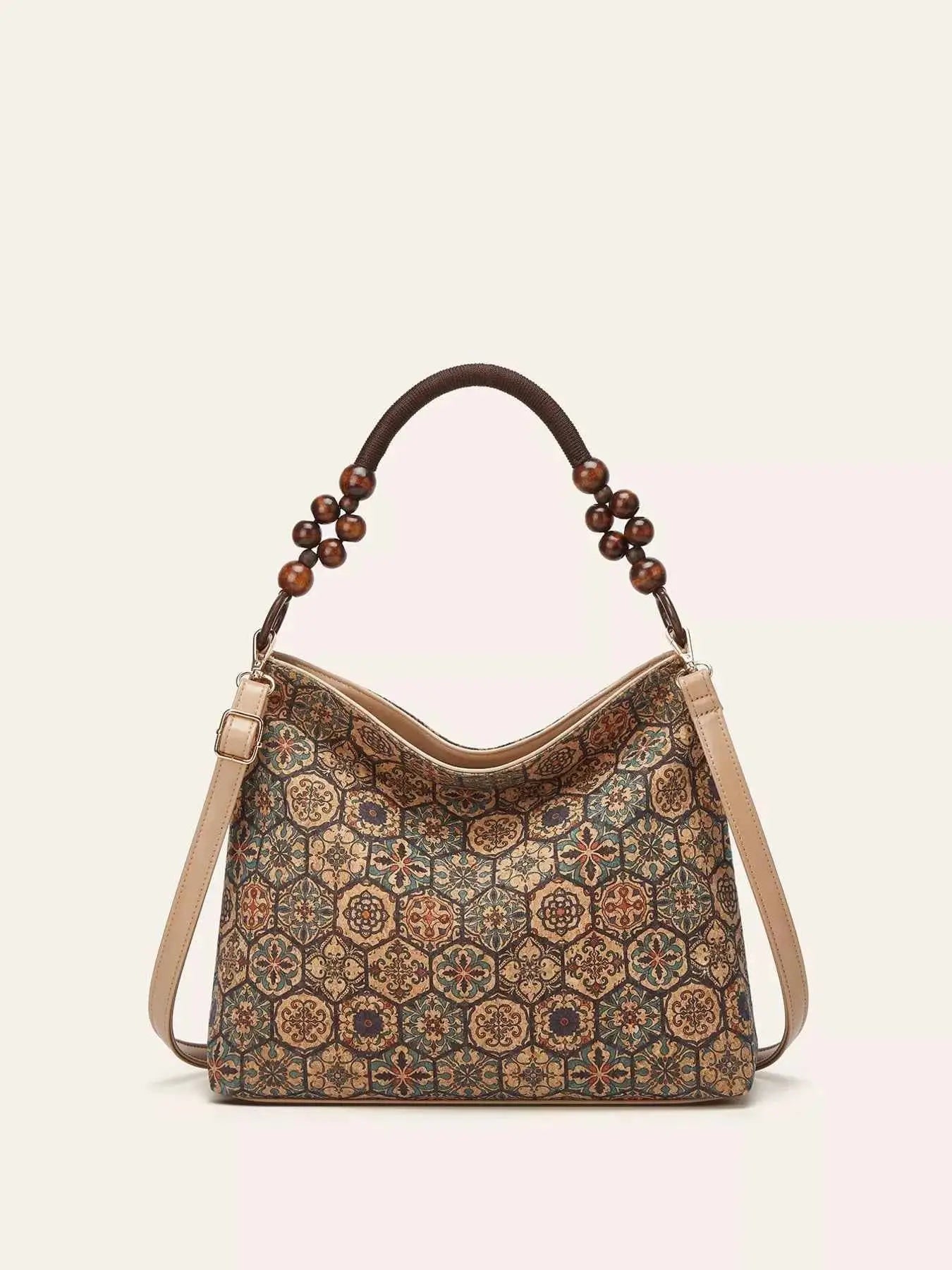 Sac hobo à motif géométrique bohème