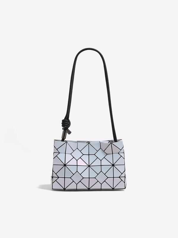 Sac épaule prismatique irisé — rose clair irisé