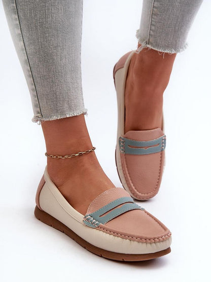 Mocassin en simili-cuir bout rond — Step in Style