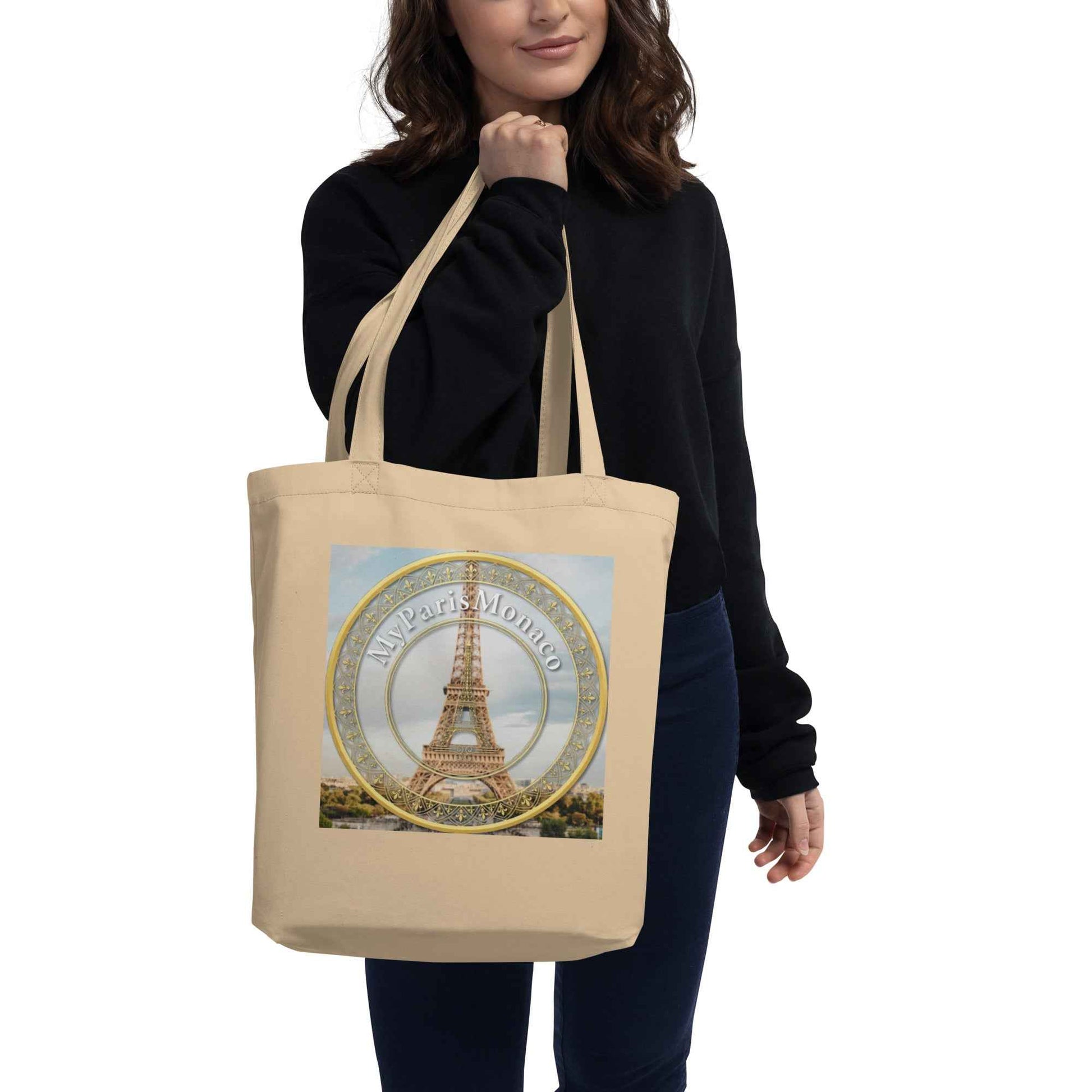 Tote bag en coton bio - MyParisMonaco