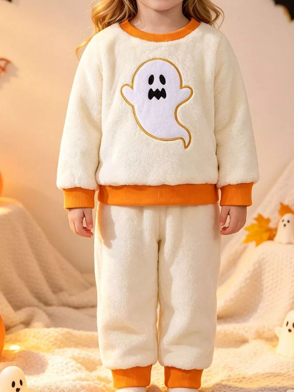 Ensemble haut et pantalon motif fantôme pour bébé et enfant