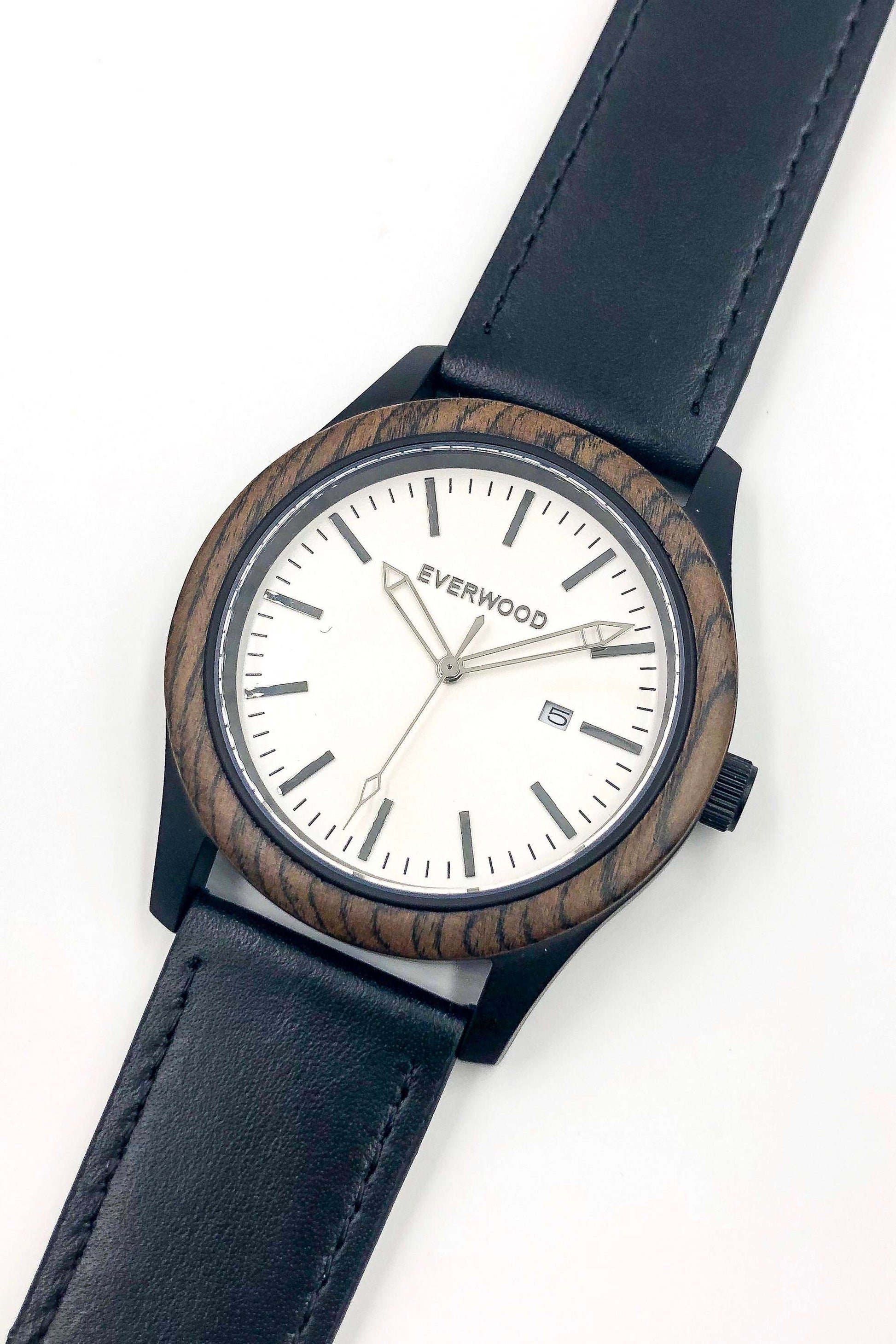 Montre inverness noyer homme