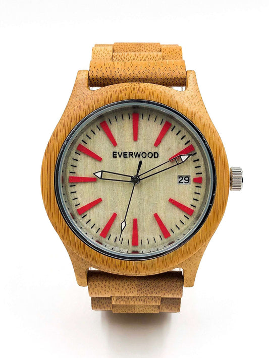 Montre en bois d'érable