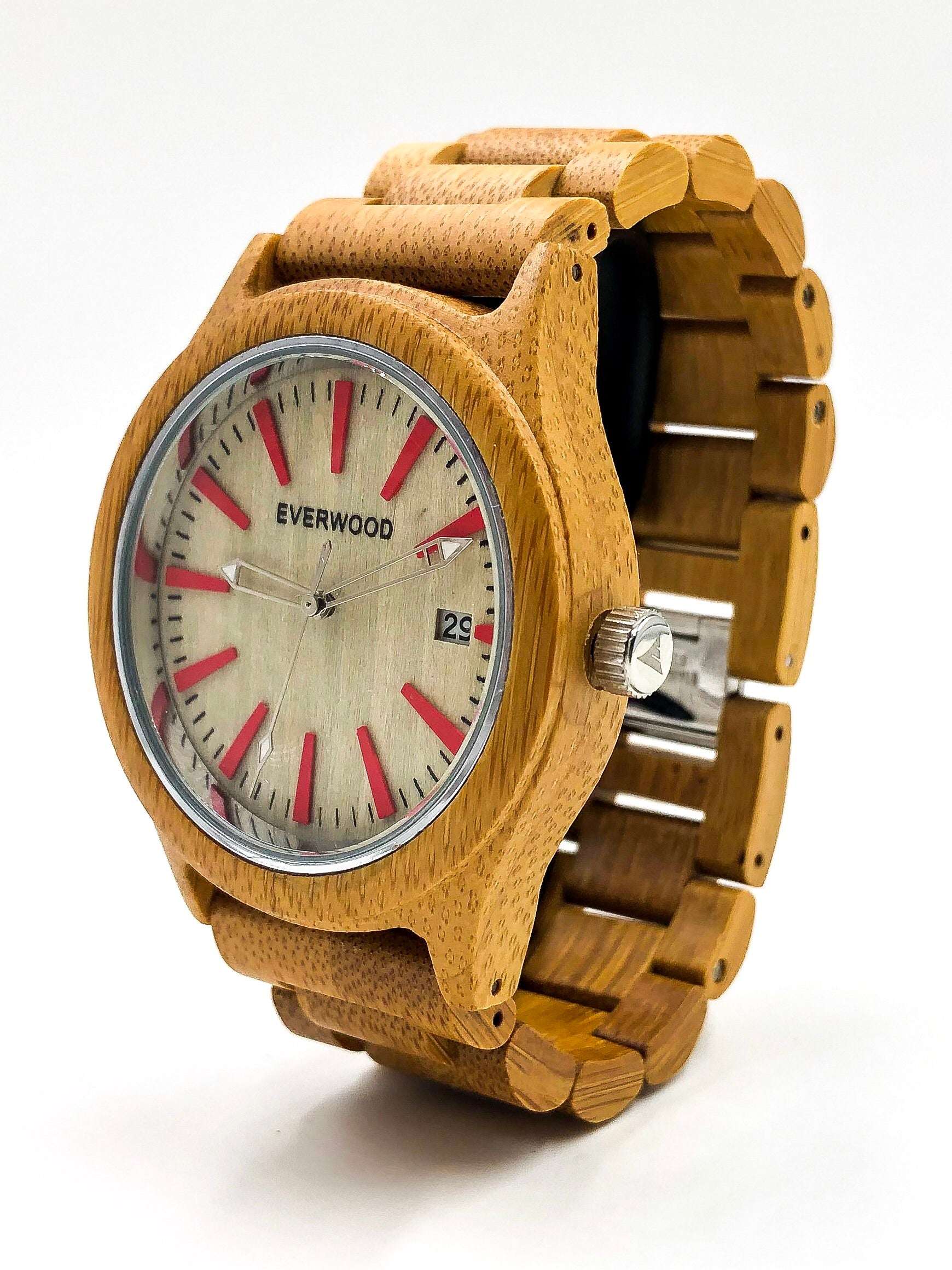 Montre en bois d'érable