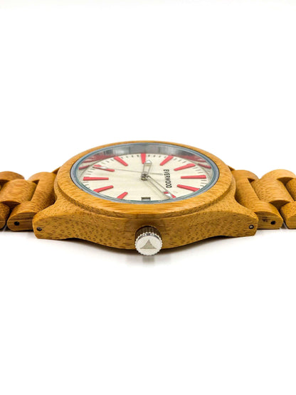 Montre en bois d'érable
