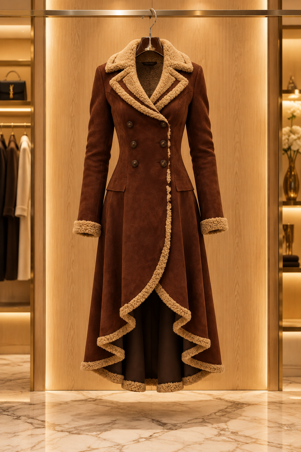 Manteau face boutique