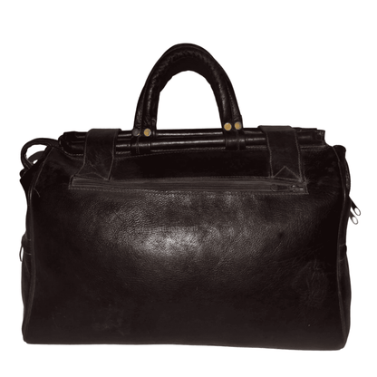 Sac de voyage vintage en cuir véritable MyParisMonaco