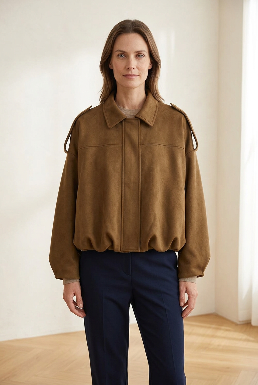Veste portée, référence 1