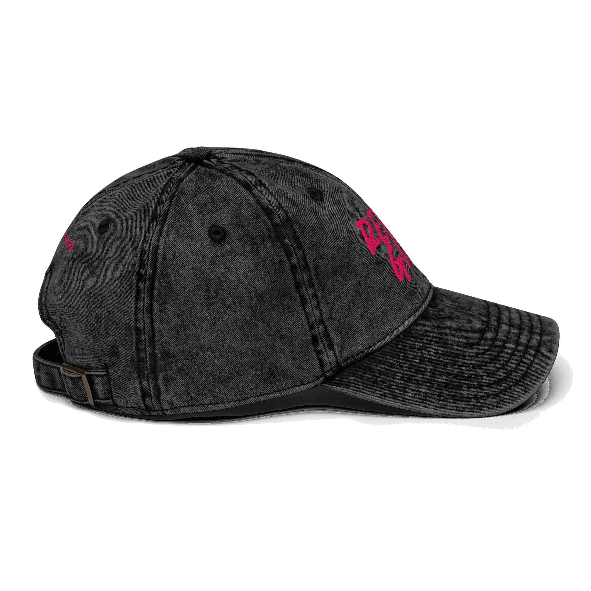 Casquette vintage en sergé de coton
