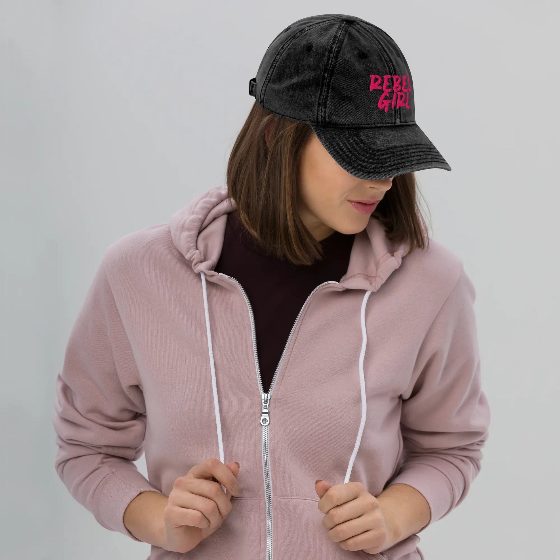 Casquette vintage en sergé de coton MyParisMonaco