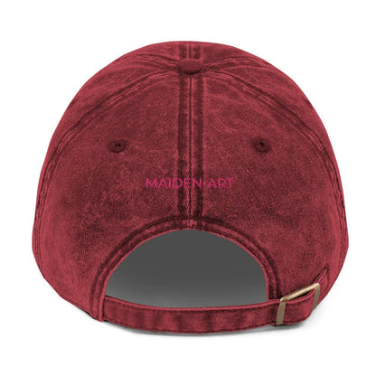Casquette vintage rebel girl coton sergé MyParisMonaco