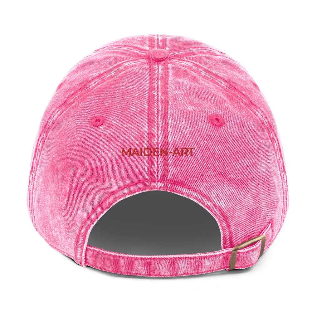 Casquette vintage en sergé de coton