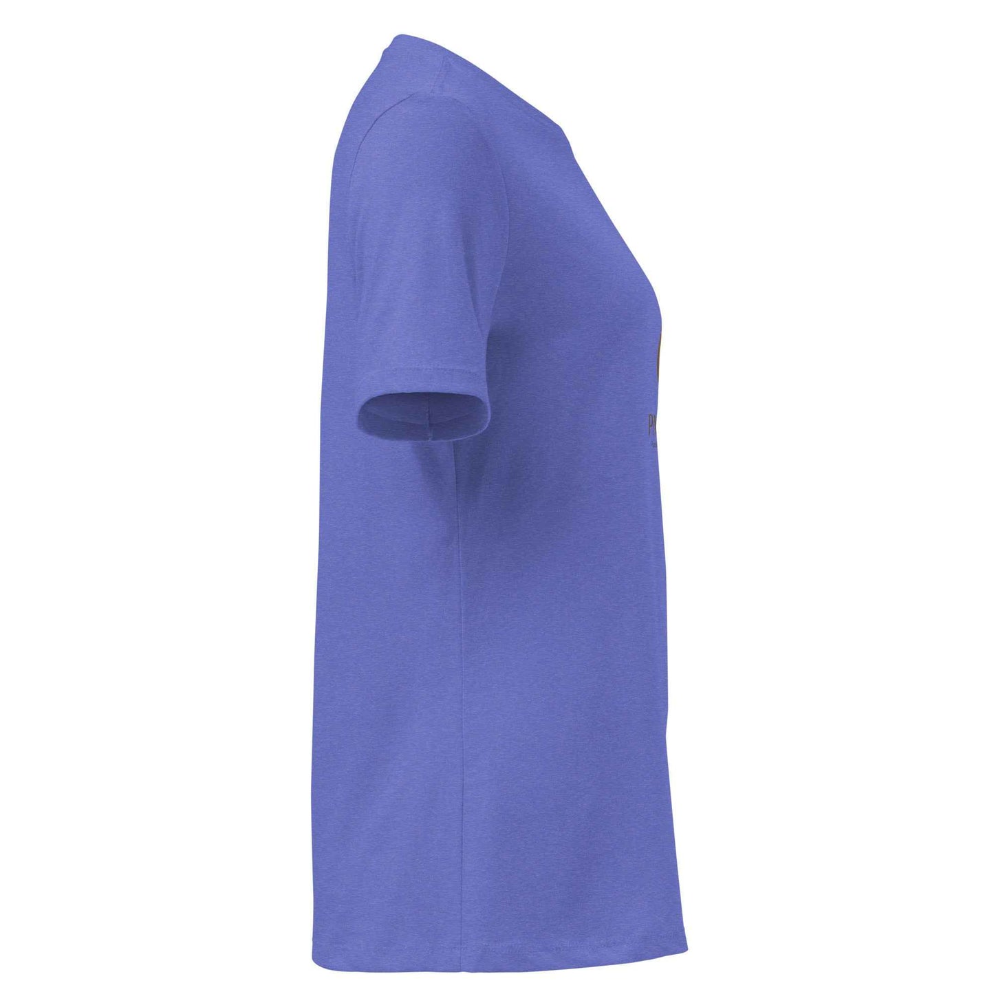 T-shirt décontracté pour femme, coloris chinés