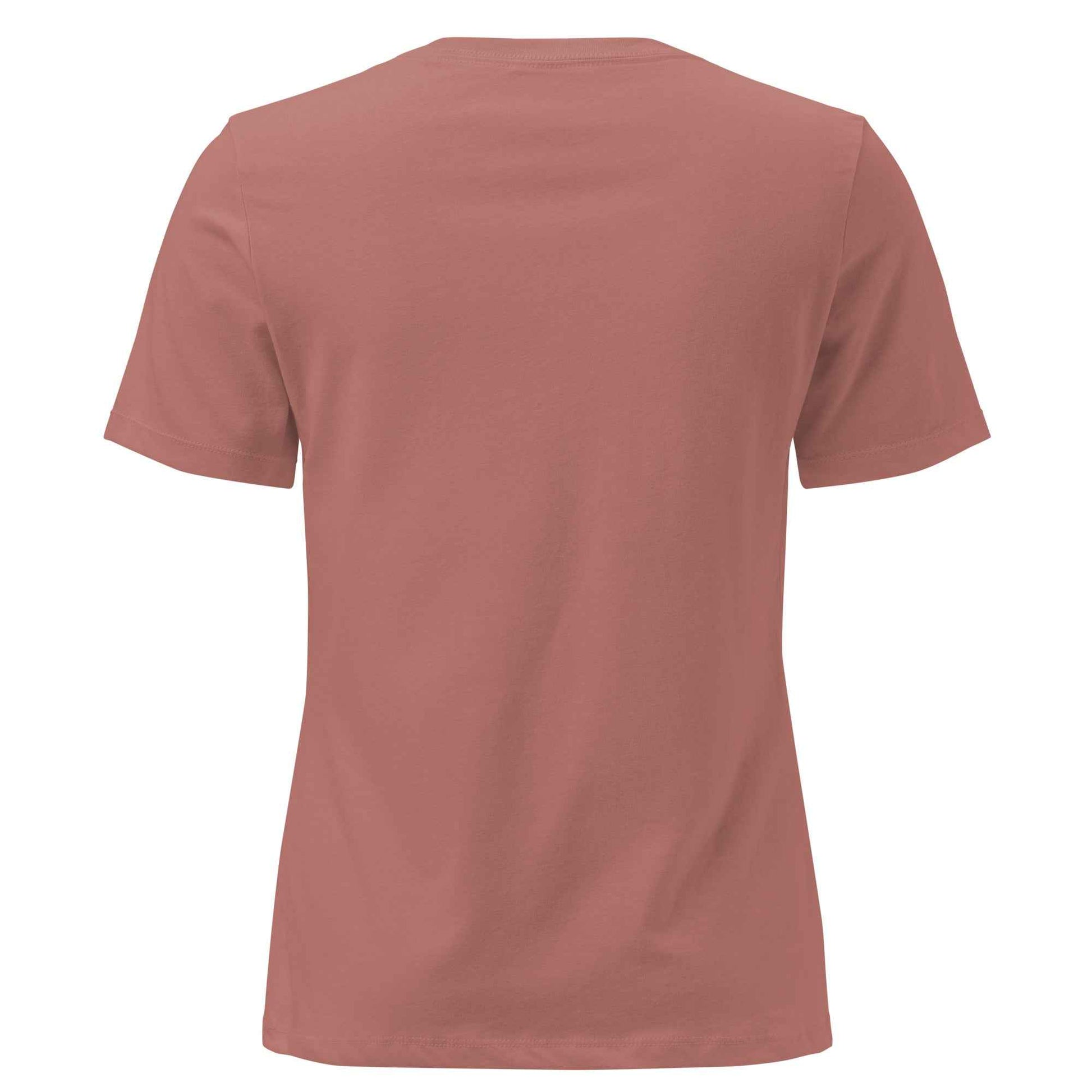 T-shirt décontracté pour femme, coloris chinés