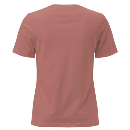 T-shirt décontracté pour femme, coloris chinés