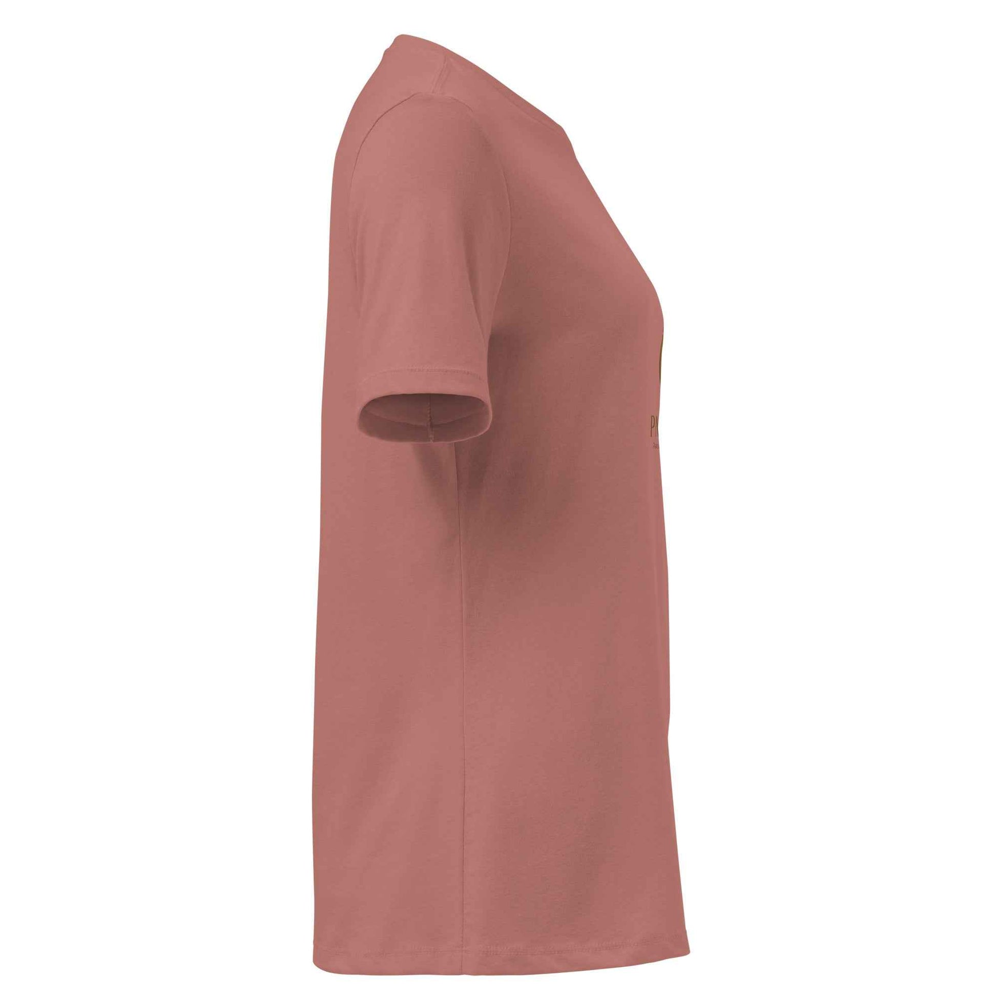 T-shirt décontracté pour femme, coloris chinés